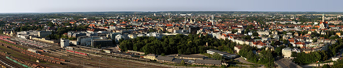 Augsburg - view from the hotel tower - 8 gigapixels